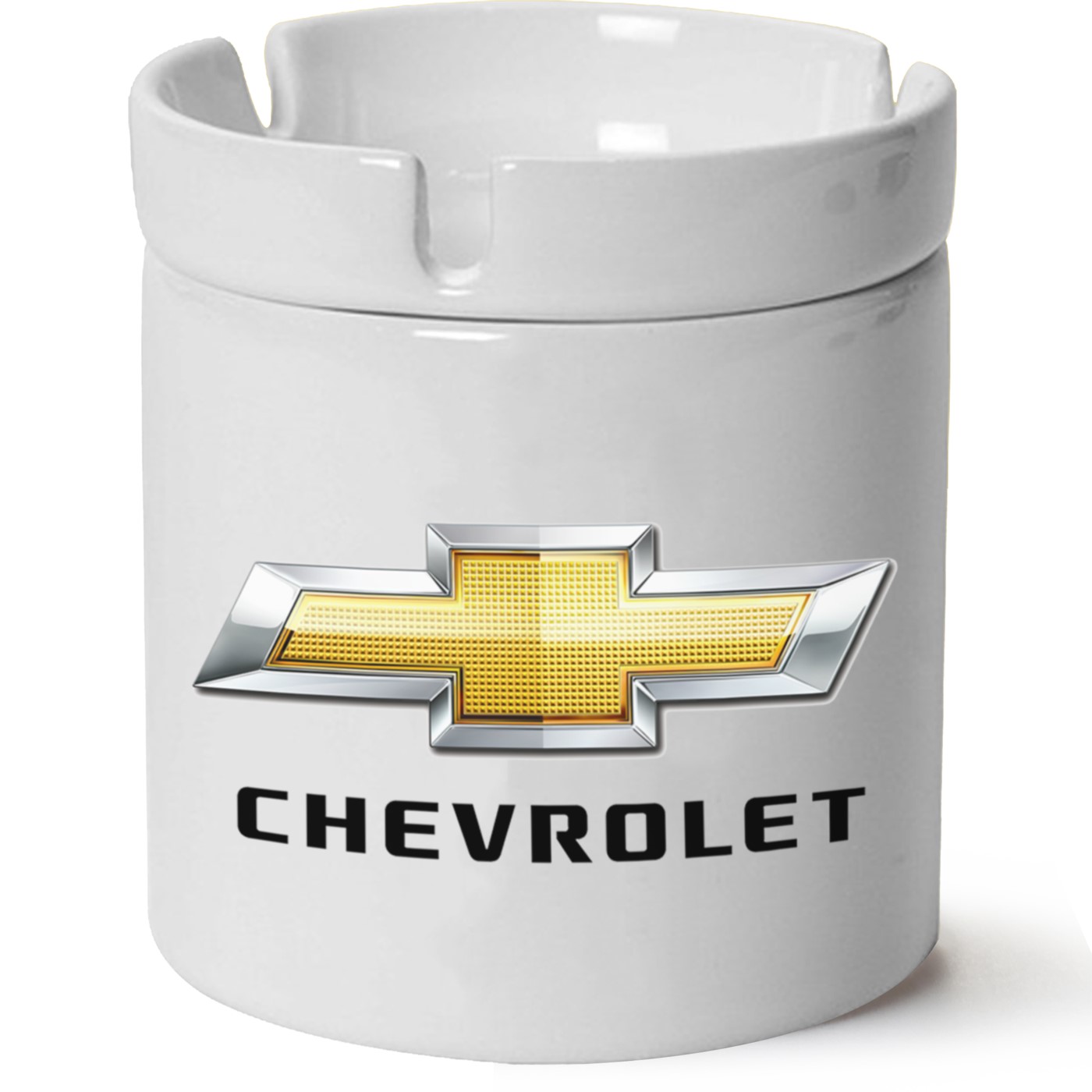 Chevrolet Logo Baskılı Porselen  At Söndür Küllük