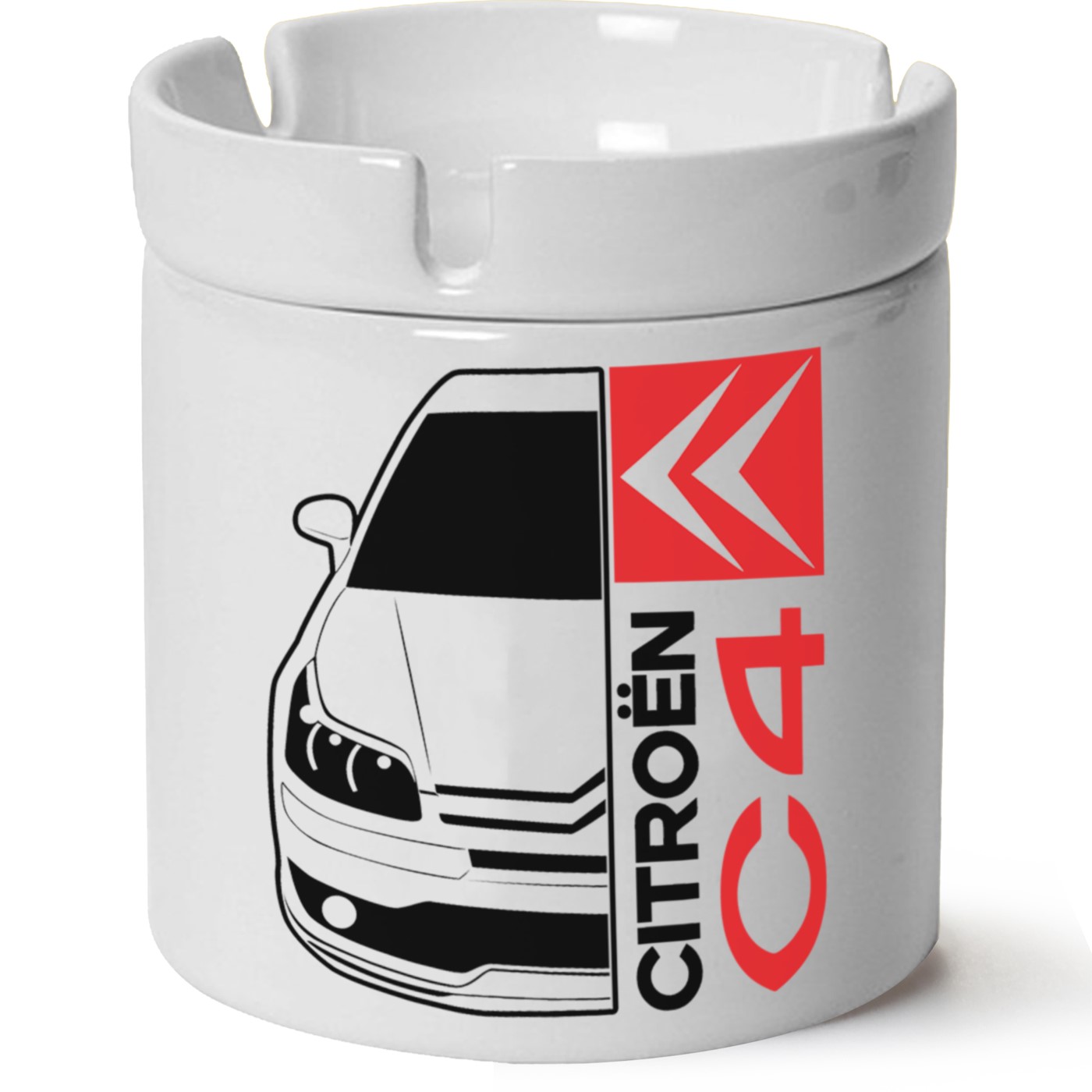 Citroen C4 Baskılı Porselen At Söndür Küllük