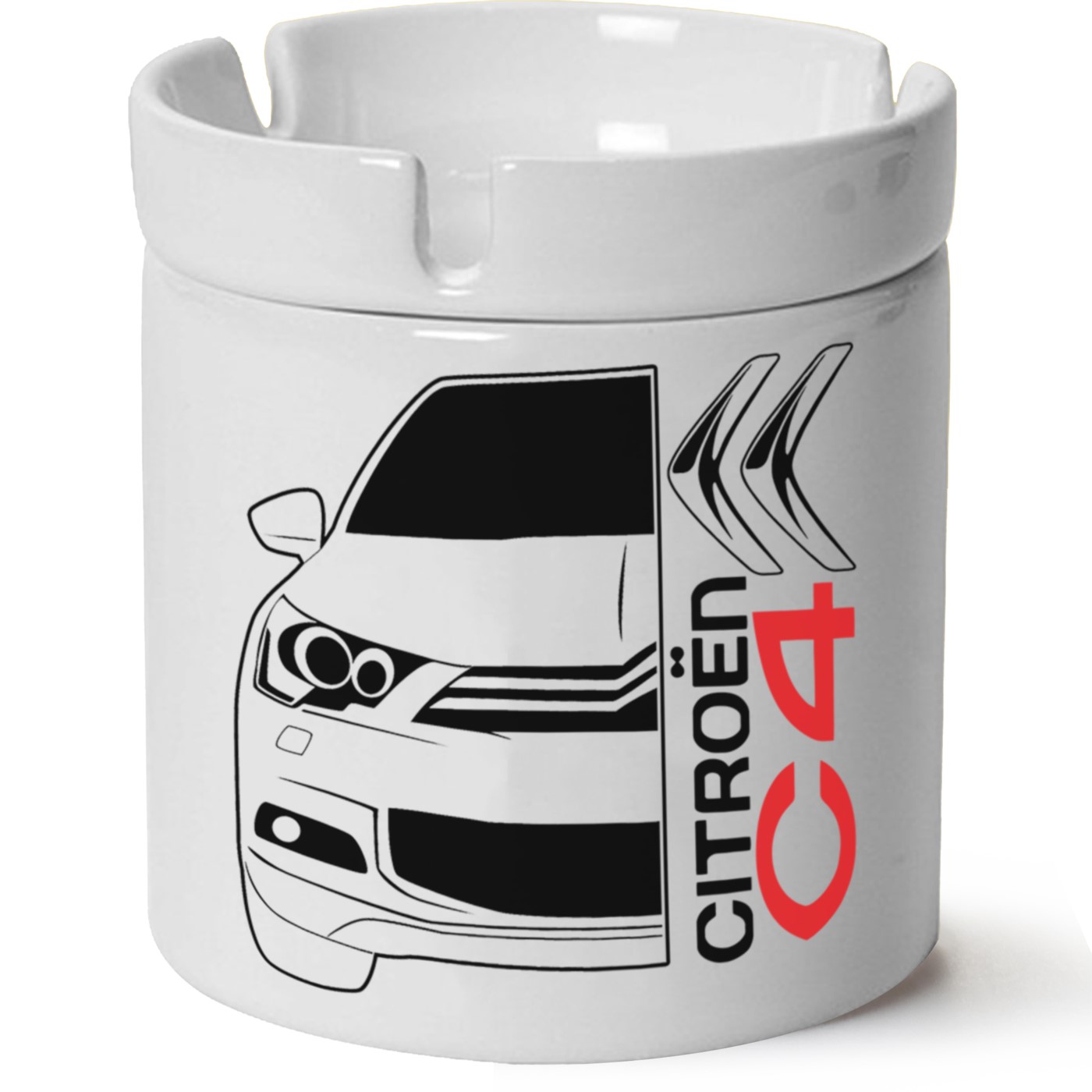 Citroen C5 Baskılı Porselen At Söndür Küllük