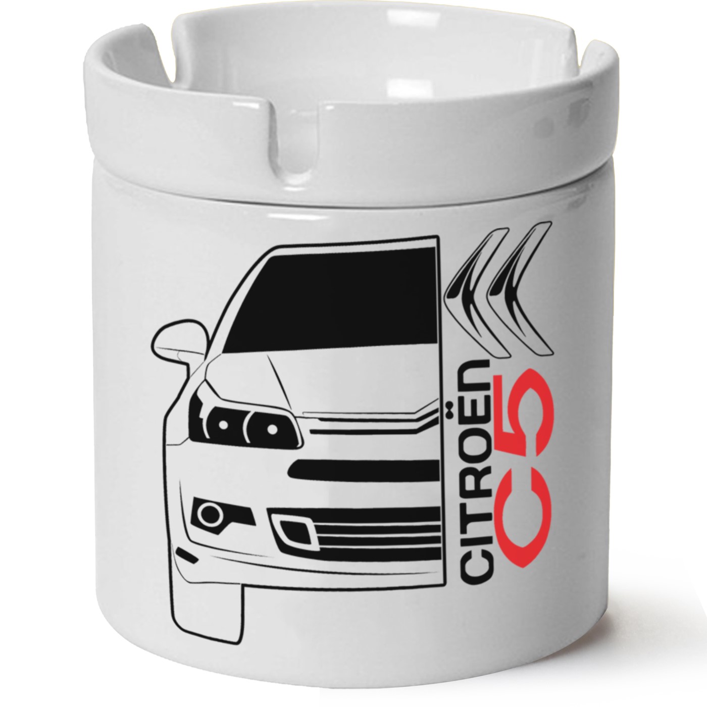 Citroen C4 Baskılı Porselen At Söndür Küllük