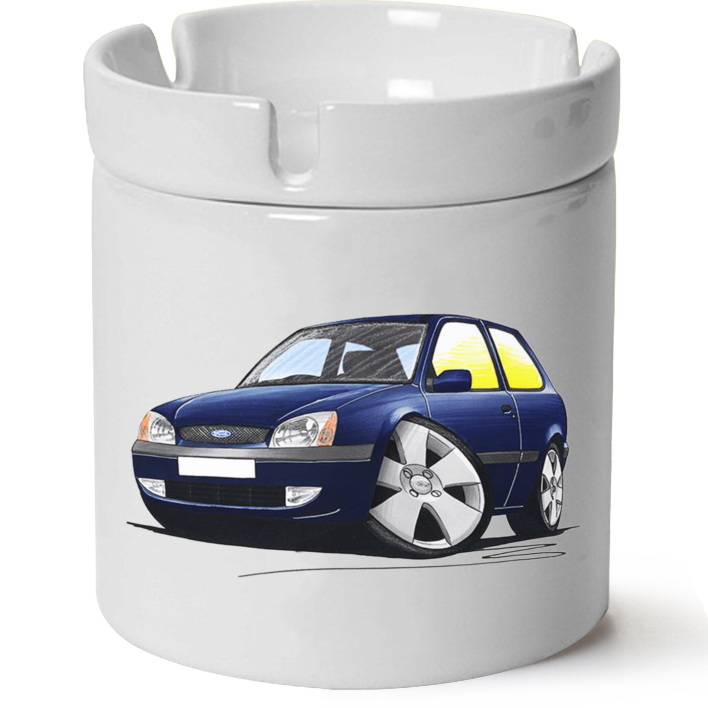 Ford Fiesta Mk5 Baskılı Porselen At Söndü Küllük