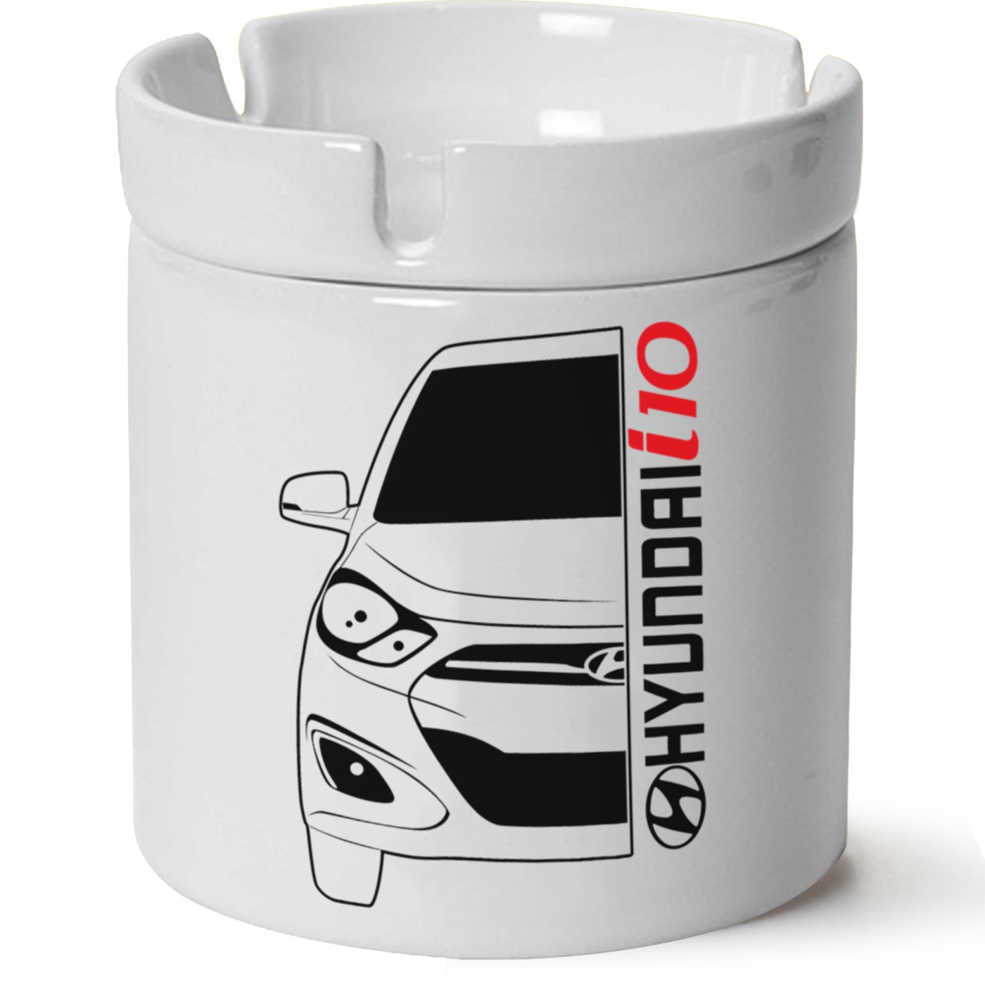 Hyundai i10 Baskılı Porselen At Söndür Küllük