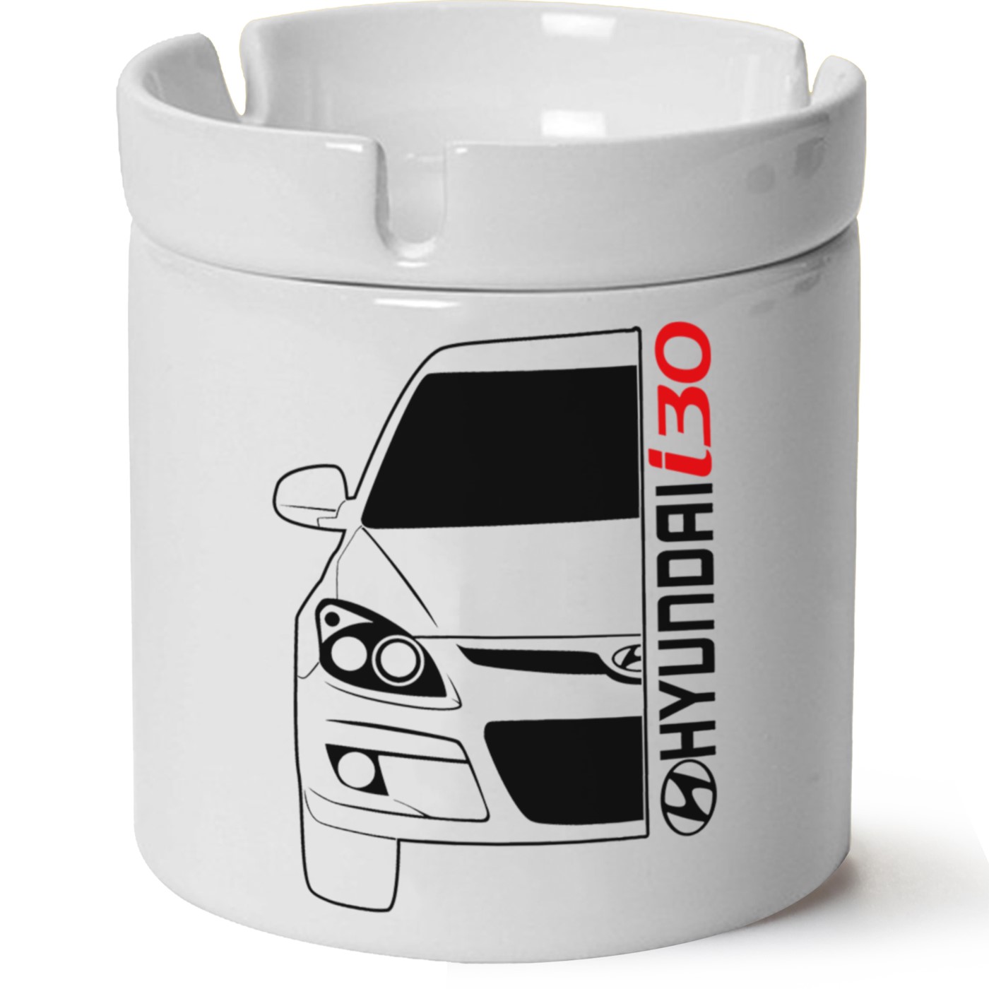 Hyundai i30 Baskılı Porselen At Söndür Küllük