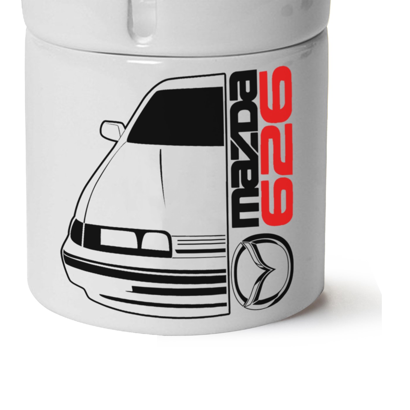 Mazda 626 Baskılı Porselen At Söndür Küllük