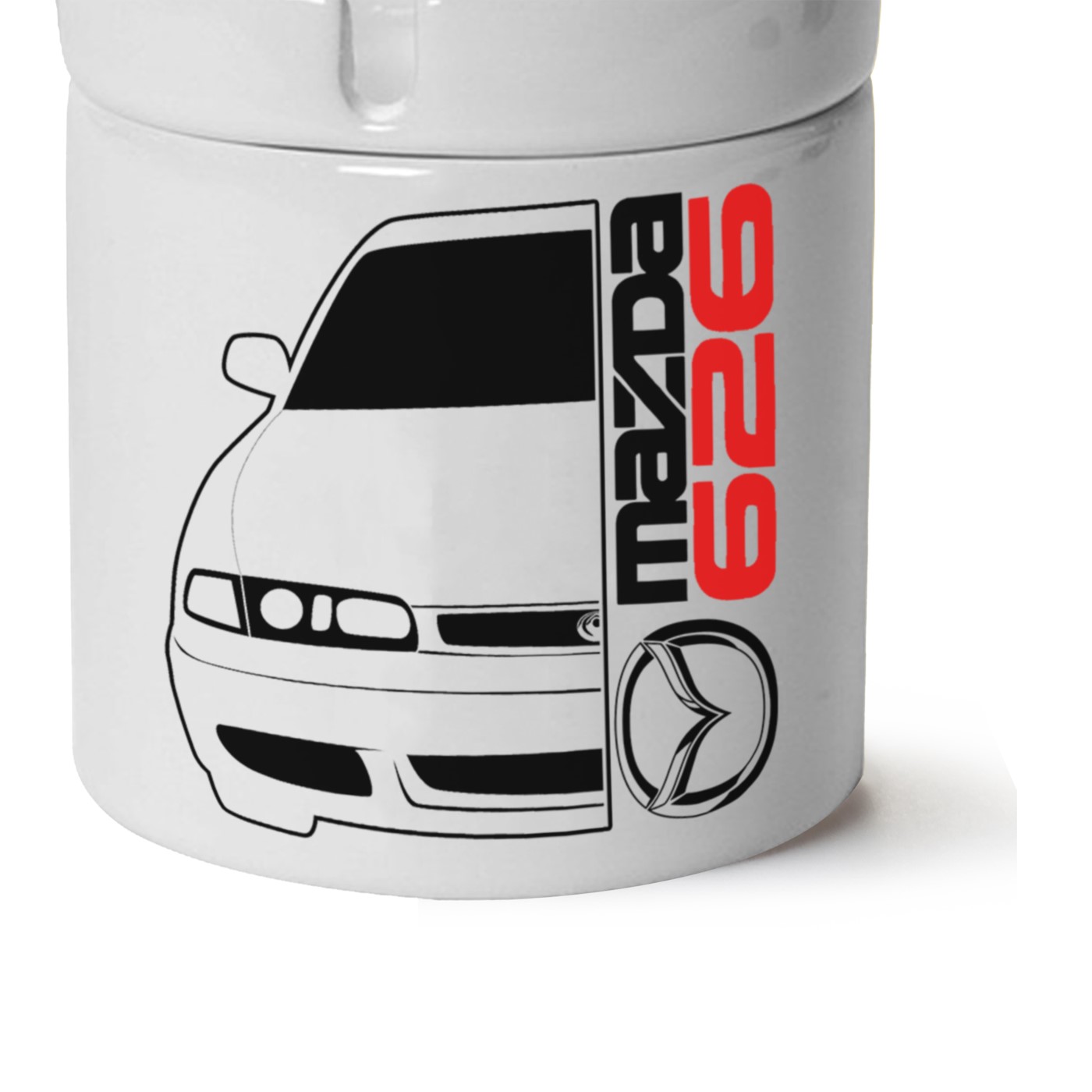 Mazda 626 Baskılı Porselen At Söndür Küllük