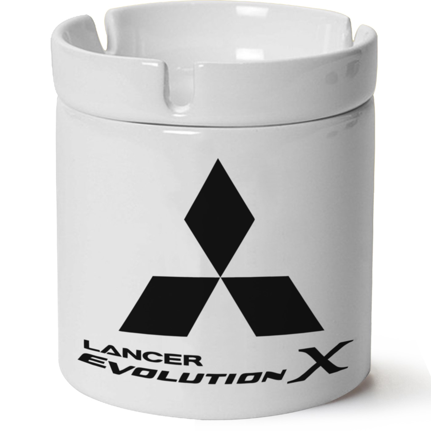 Mitsubishi Logo Baskılı Porselen At Söndür Küllük