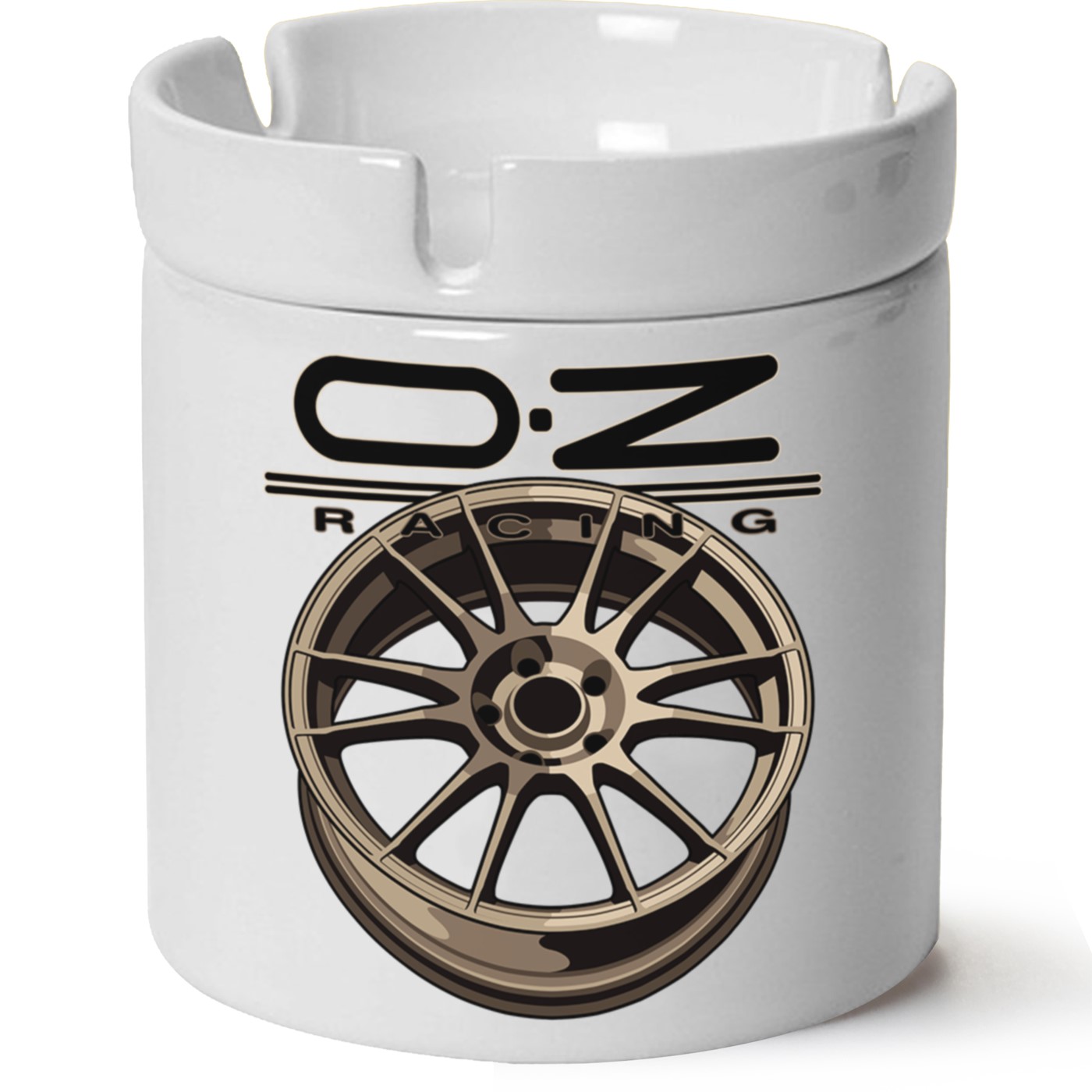 O.z Racing Jant Baskılı Porselen At Söndür Küllük