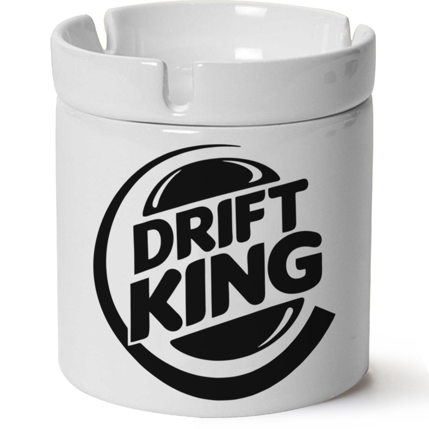 DriftKing Baskılı Porselen At Söndür Küllük