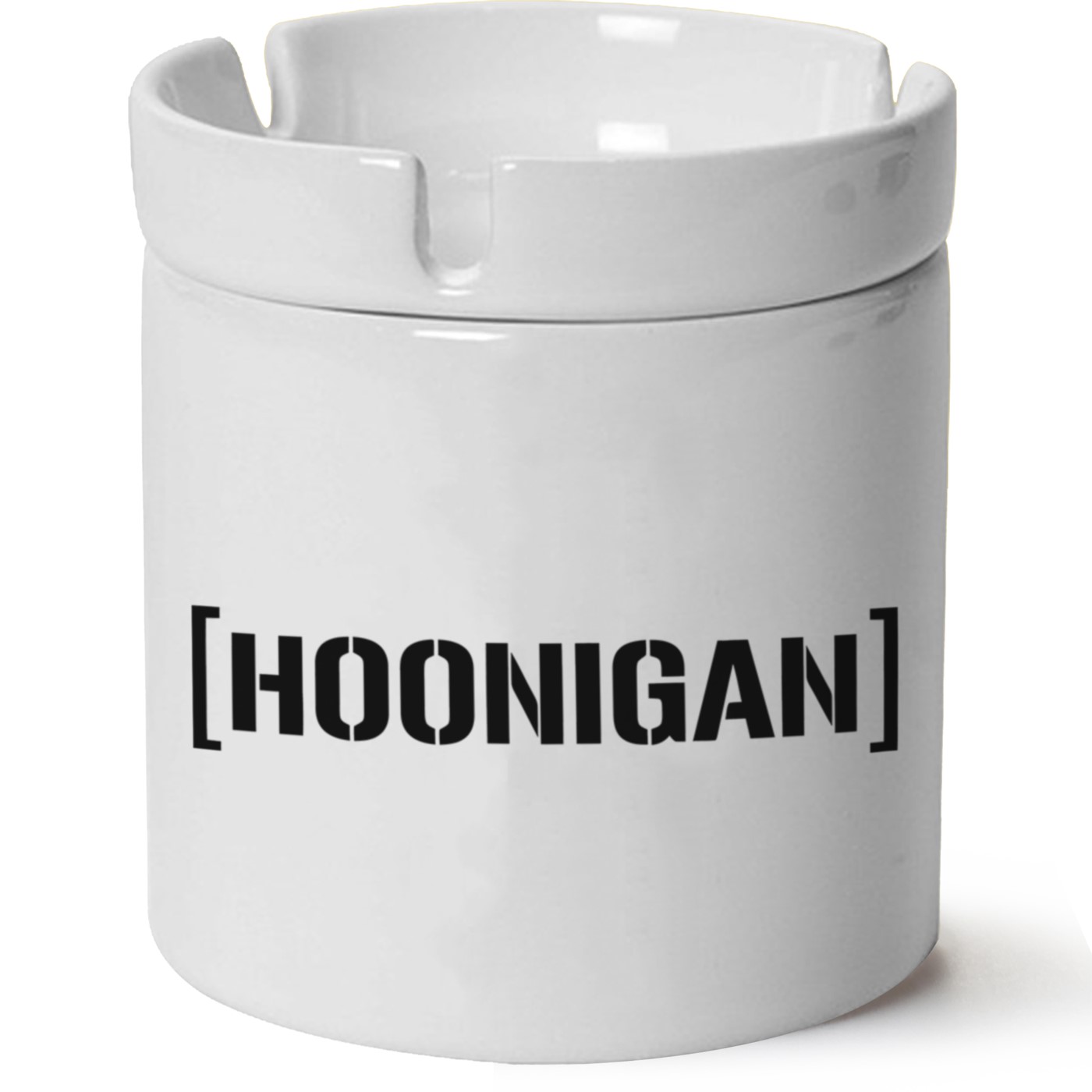 Hoonigan Baskılı Porselen At Söndür Küllük