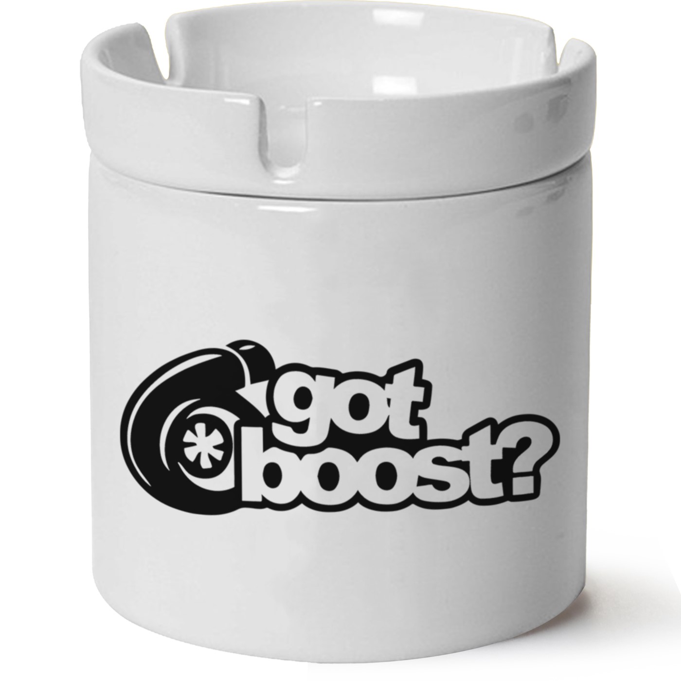 Turbo Baskılı Porselen At Söndür Küllük