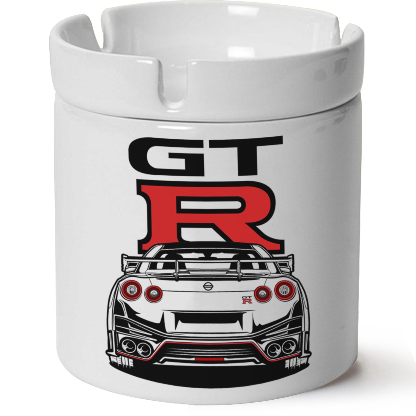 Nissan Gt-r35 Baskılı Porselen At Söndür Küllük