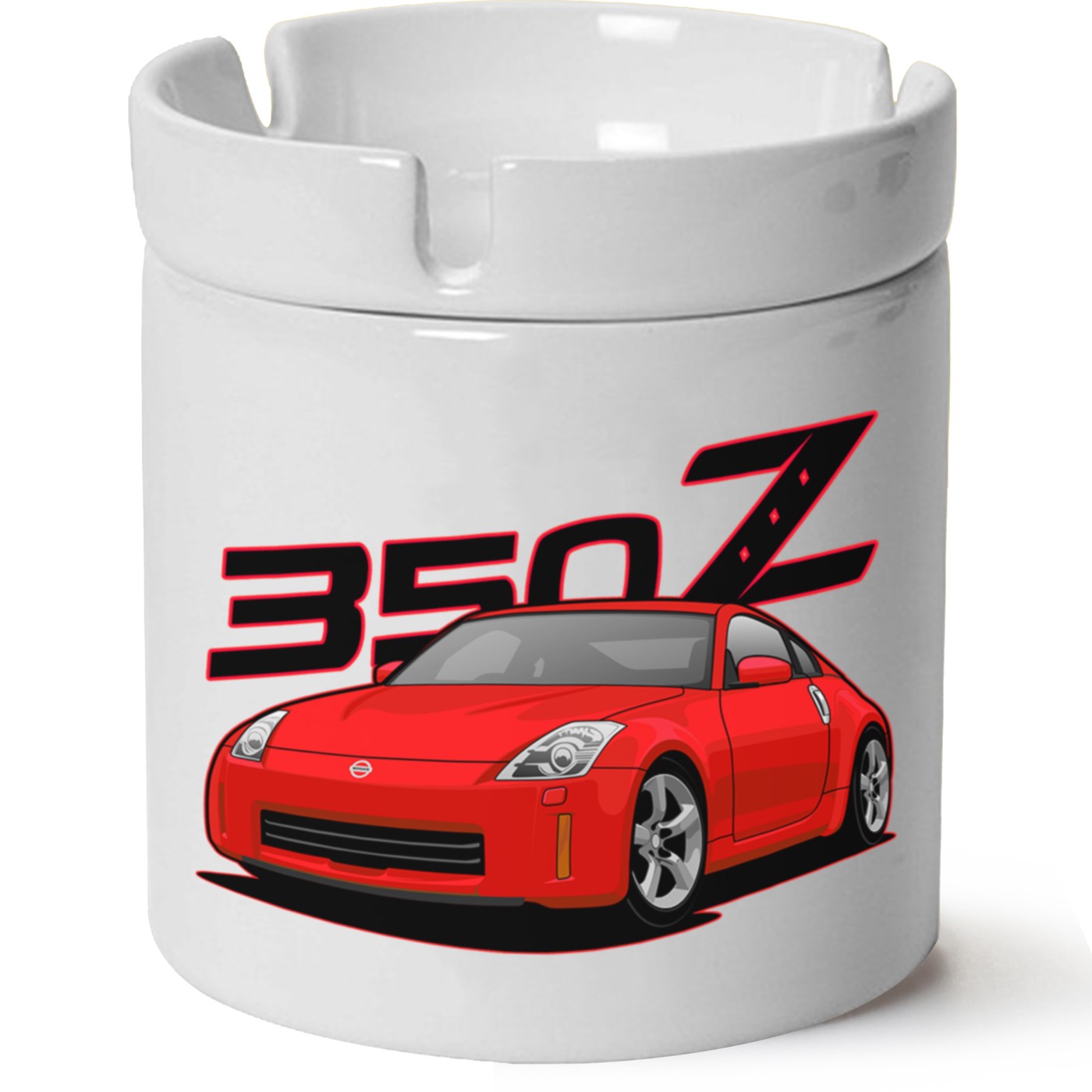 Nissan 350 z Baskılı Porselen At Söndür Küllük