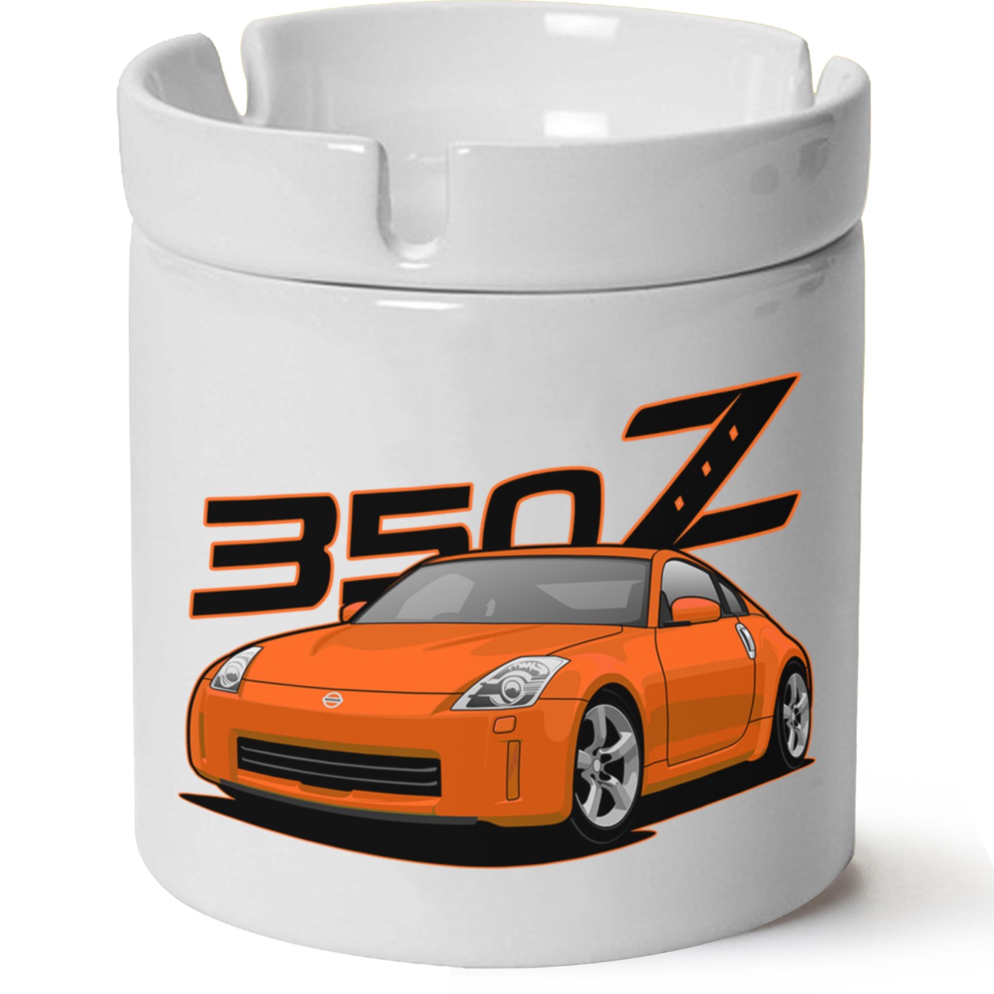 Nissan 350 z Baskılı Porselen At Söndür Küllük