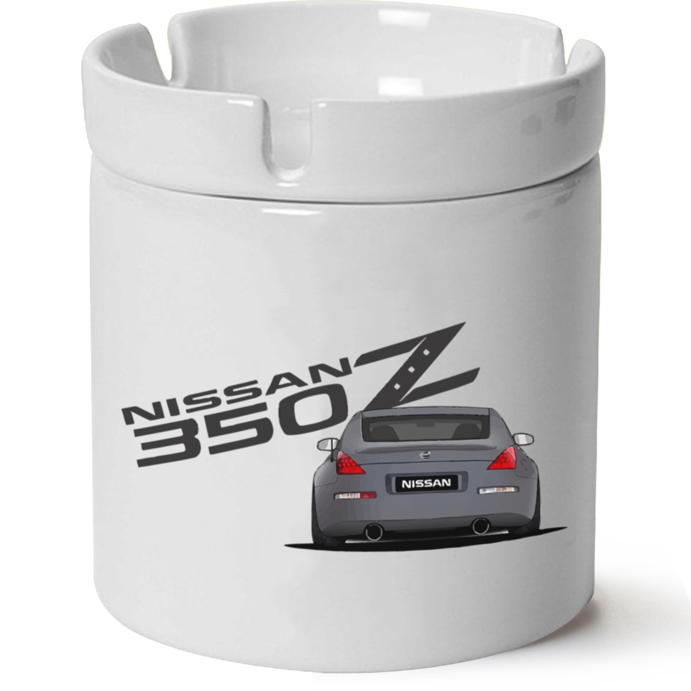 Nissan 350Z Baskılı Porselen At Söndür Küllük