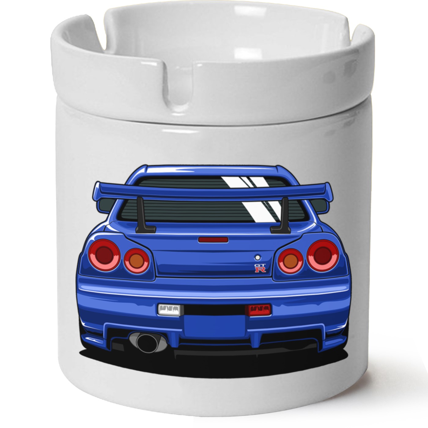 Nissan Jdm Baskılı Porselen At Söndür Küllük