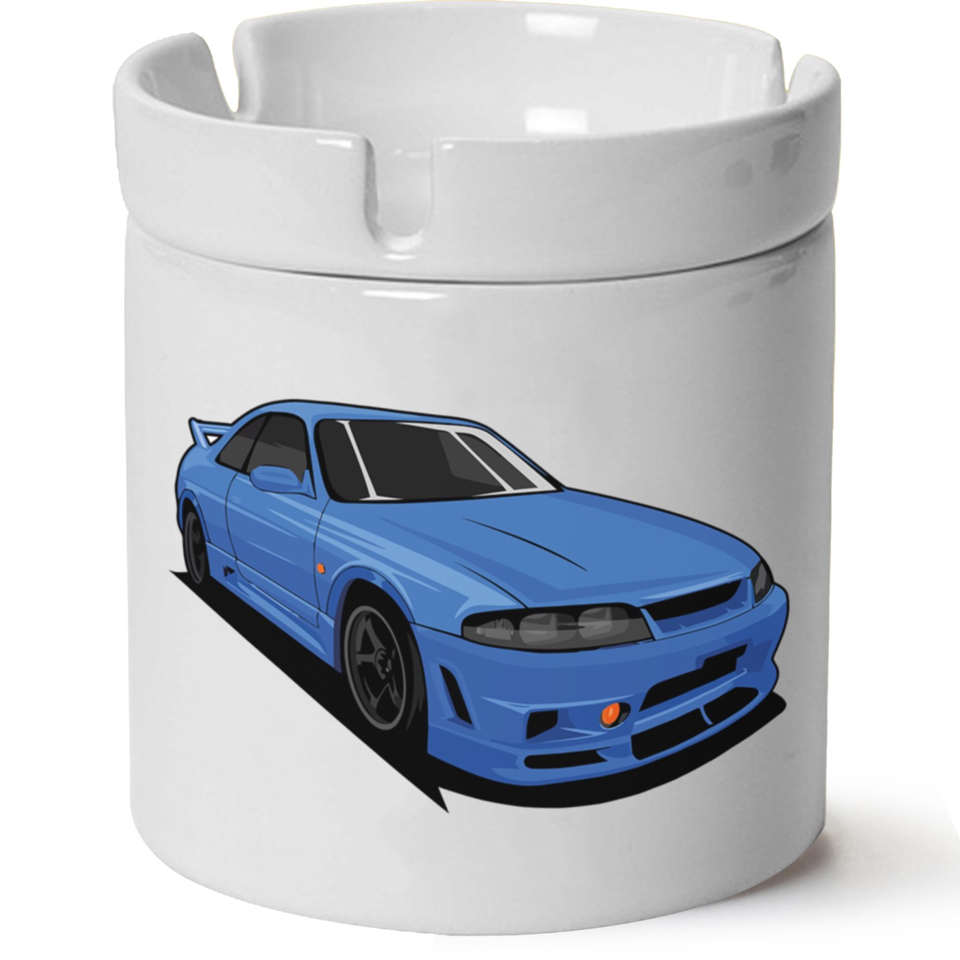 Nissan Jdm Baskılı Porselen At Söndür Küllük