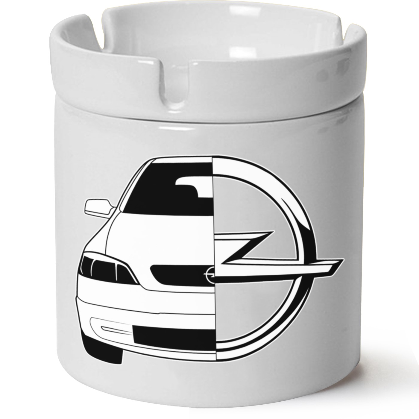 Opel Astra G Baskılı Porselen At Söndür Küllük