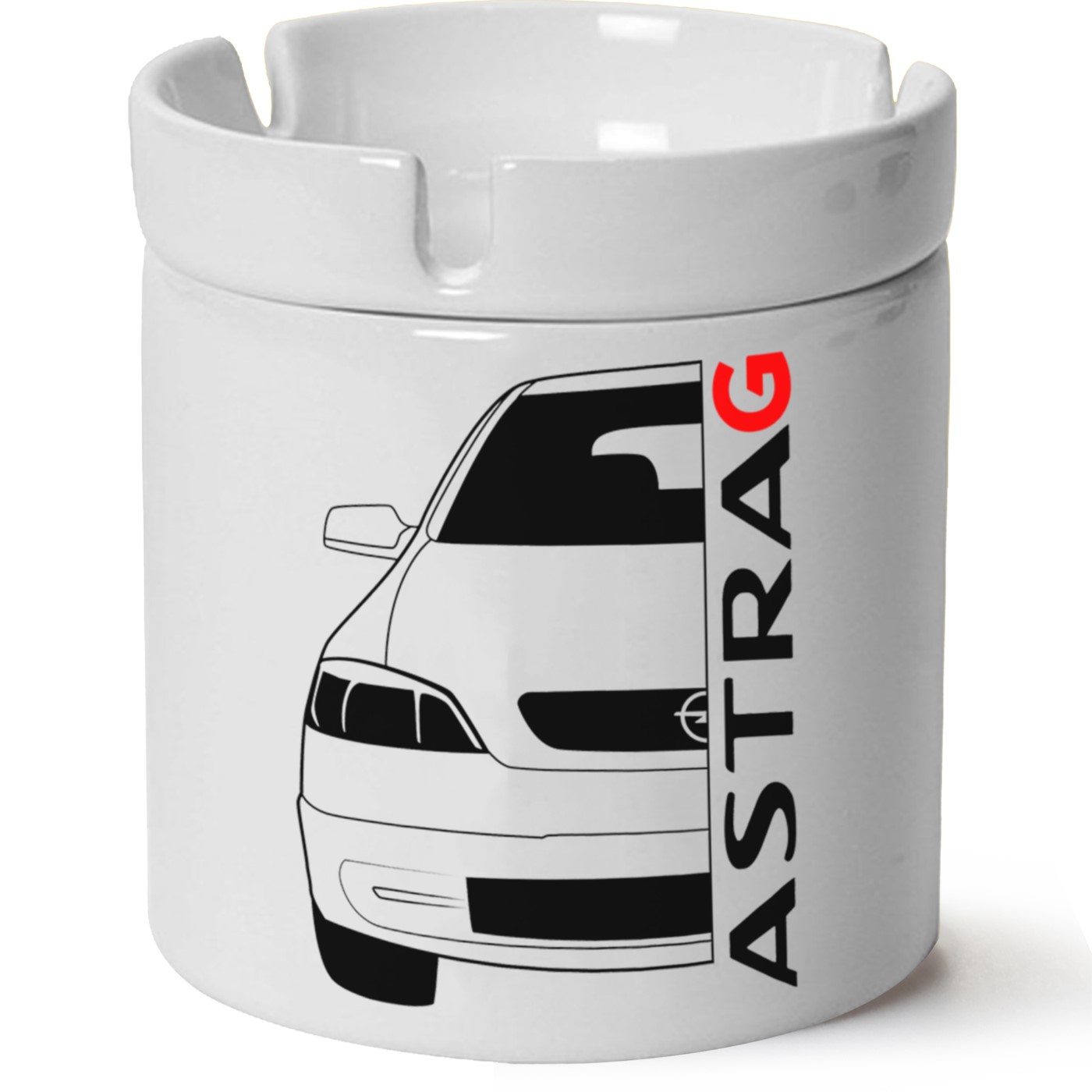 Opel Astra G Baskılı Porselen At Söndür Küllük