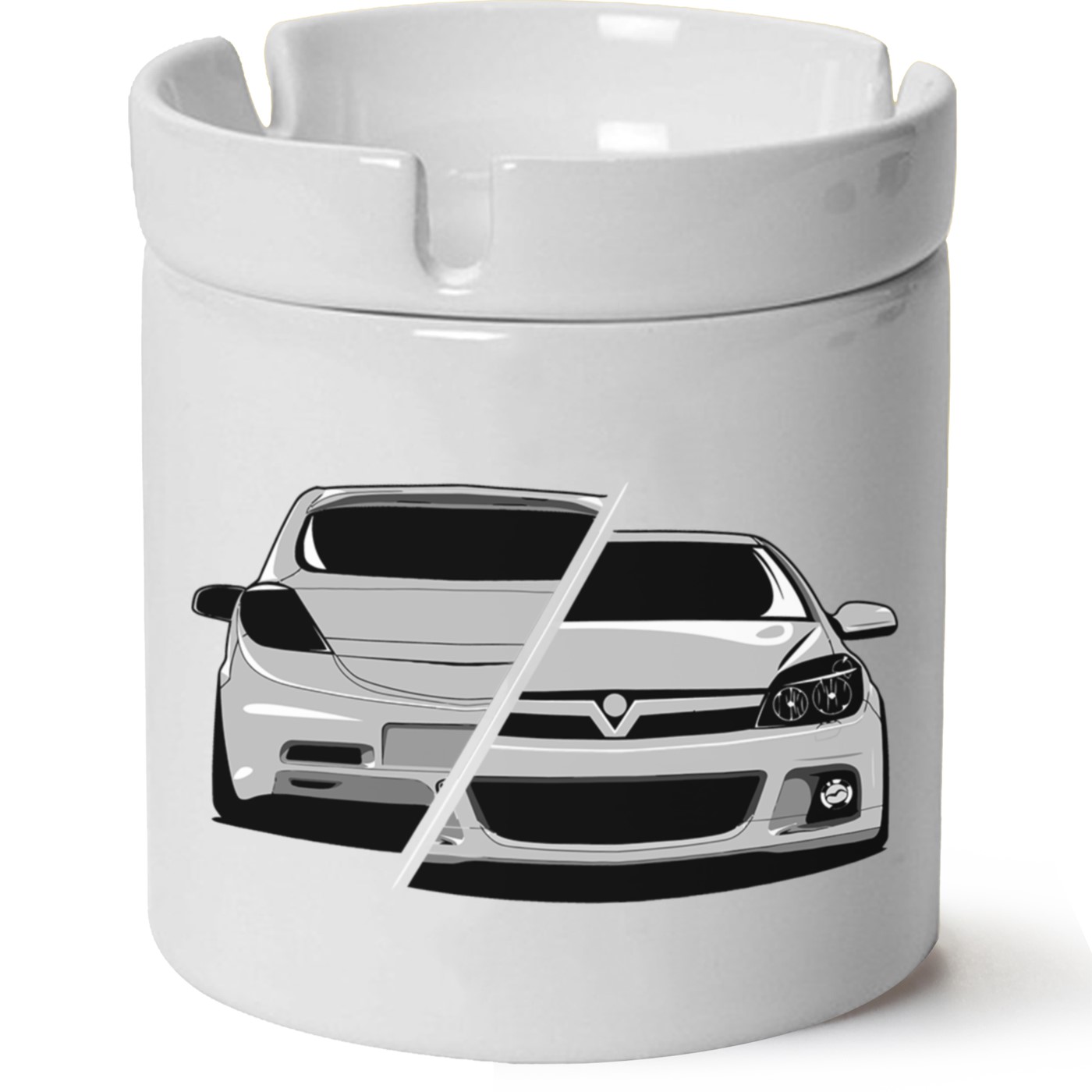 Opel Astra H Baskılı Porselen At Söndür Küllük