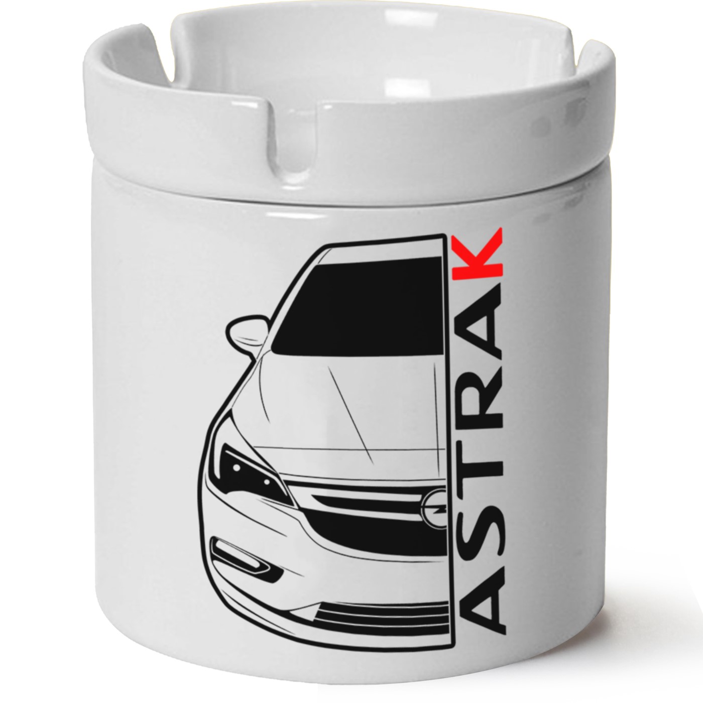 Opel Astra K Baskılı Porselen At Söndür Küllük