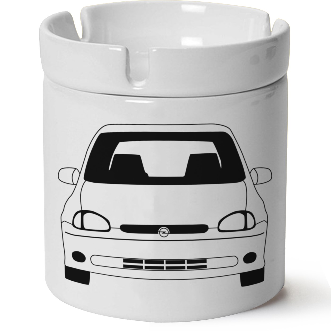 Opel Corsa B Baskılı Porselen At Söndür Küllük