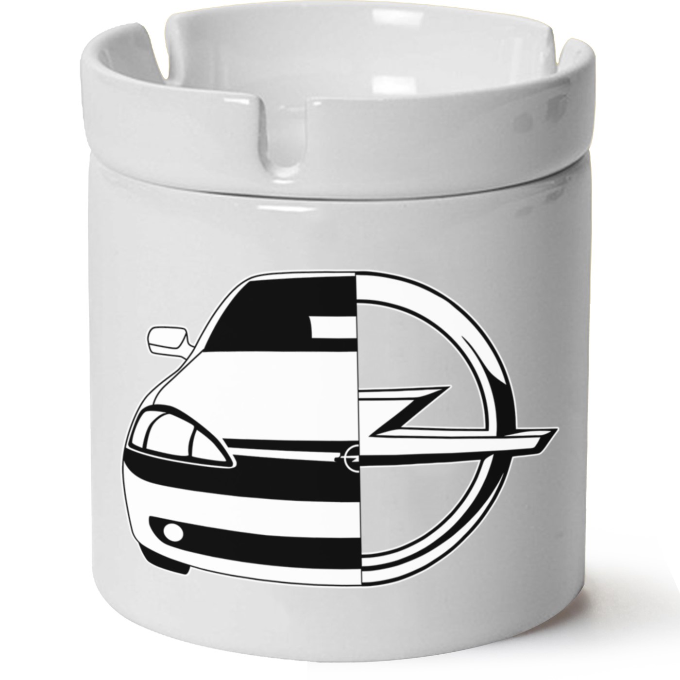 Opel Corsa C Baskılı Porselen At Söndür Küllük