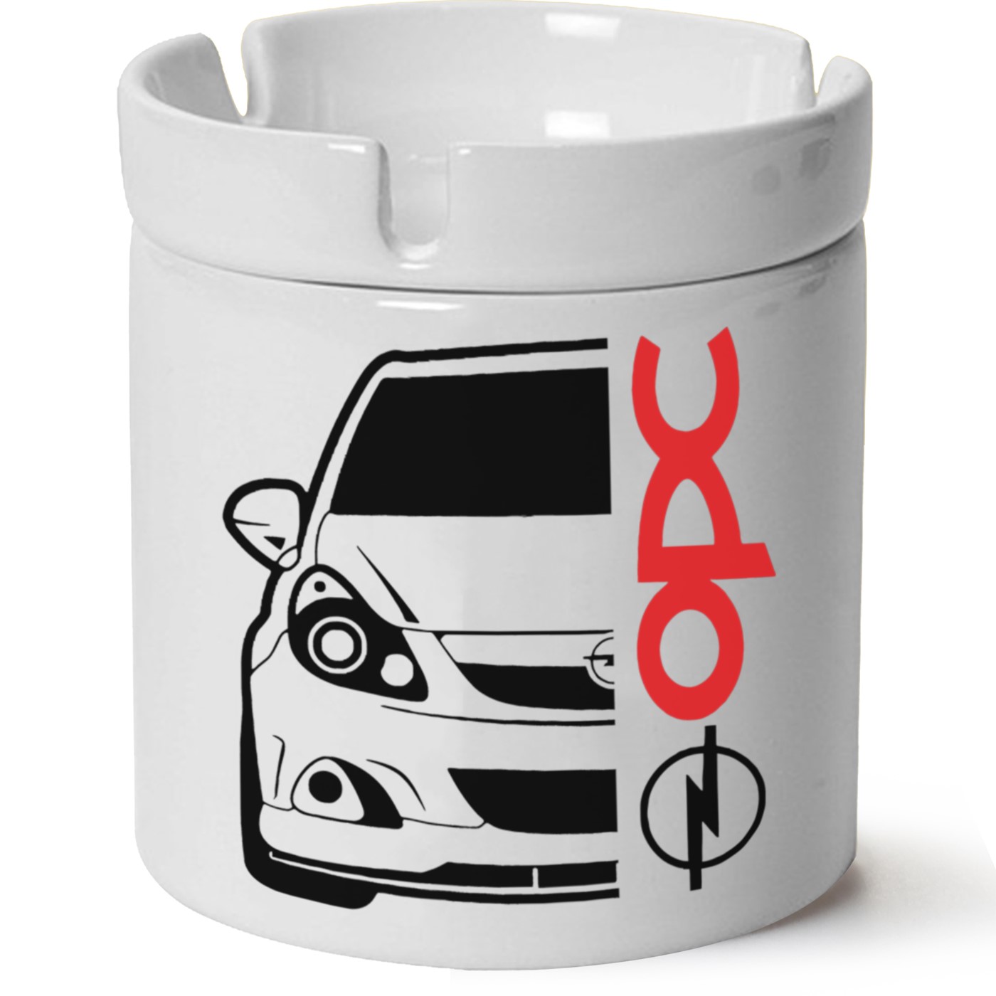 Opel Corsa D Baskılı Porselen At Söndür Küllük