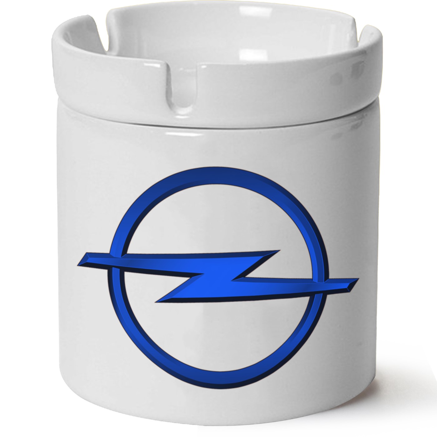 Opel Logo Baskılı Porselen At Söndür Küllük