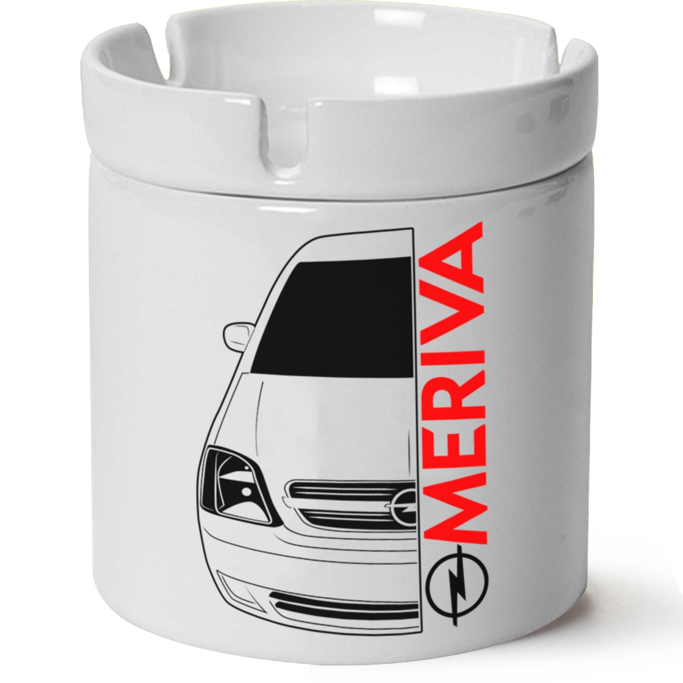 Opel Meriva Baskılı Porselen At Söndür Küllük