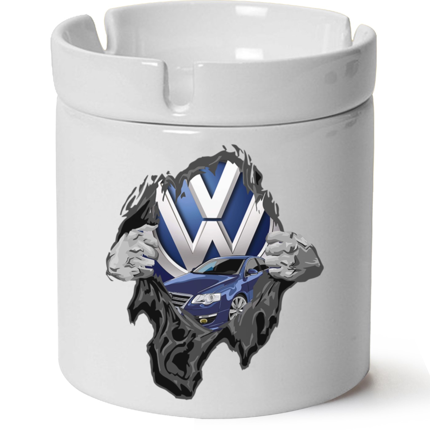 Vw Passat B6 Baskılı Porselen At Söndür Küllük