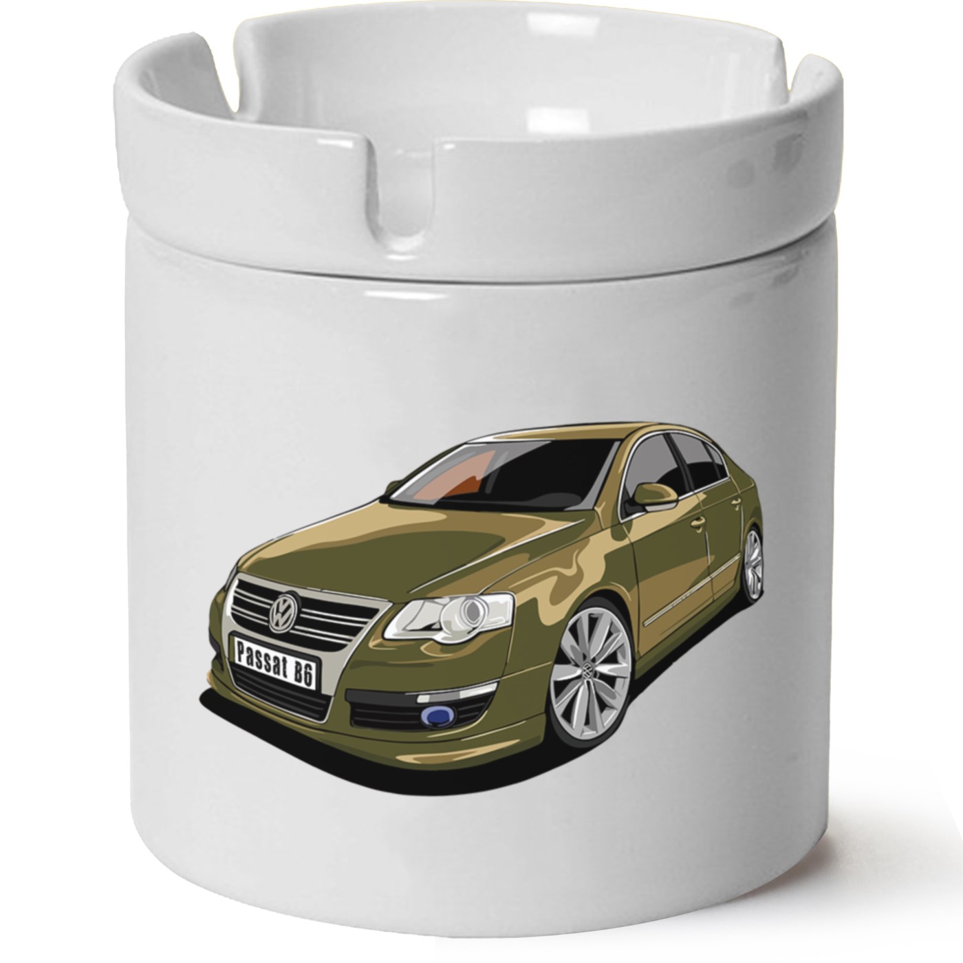 Vw Passat B6 Baskılı Porselen At Söndür Küllük