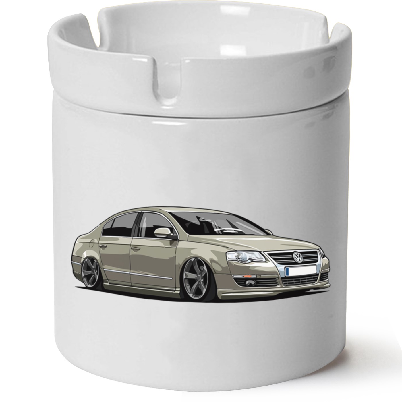 Vw Passat B6 Baskılı Porselen At Söndür Küllük