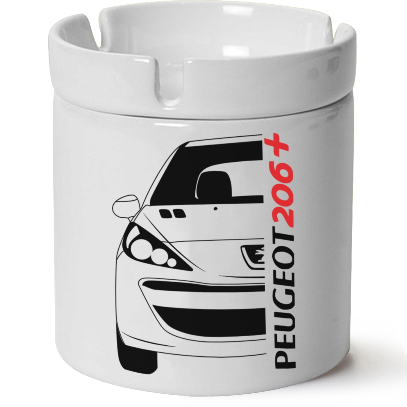 Peugeot 206 Plus Baskılı Porselen At Söndür Küllük