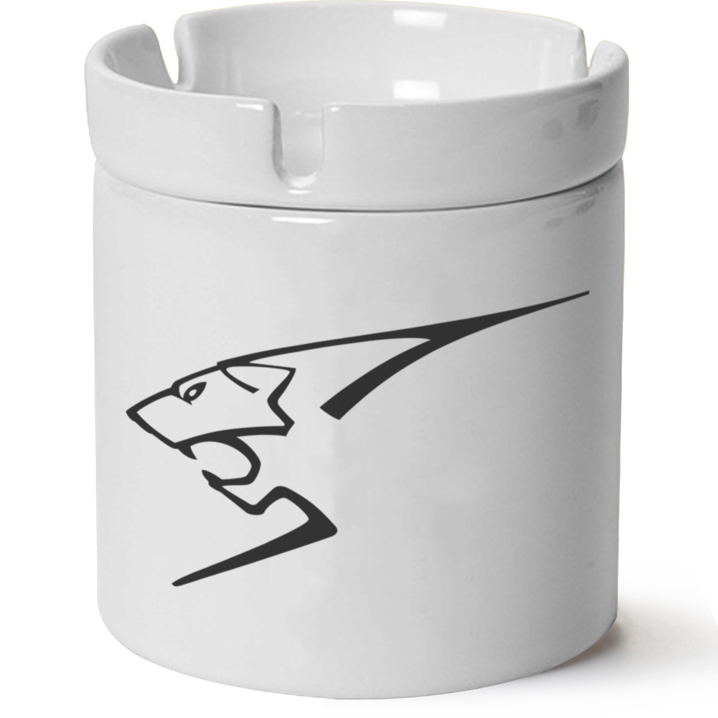 Peugeot Logo Baskılı Porselen At Söndür Küllük