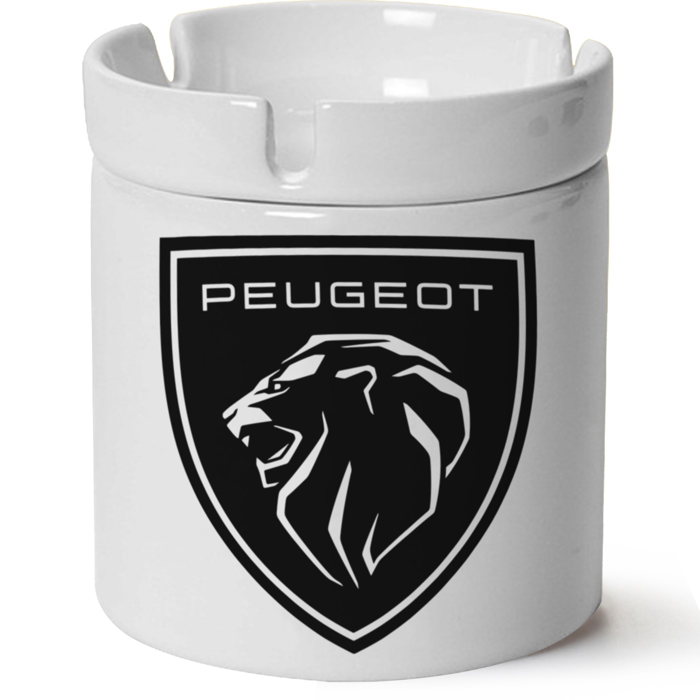 Peugeot Logo Baskılı Porselen At Söndür Küllük