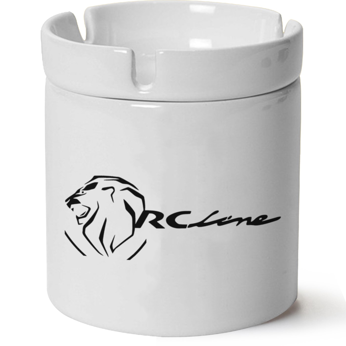 Peugeot Logo Baskılı Porselen At Söndür Küllük