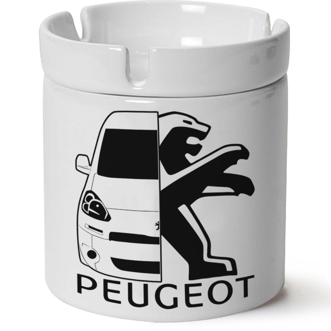 Peugeot Partner Baskılı Porselen At Söndür Küllük