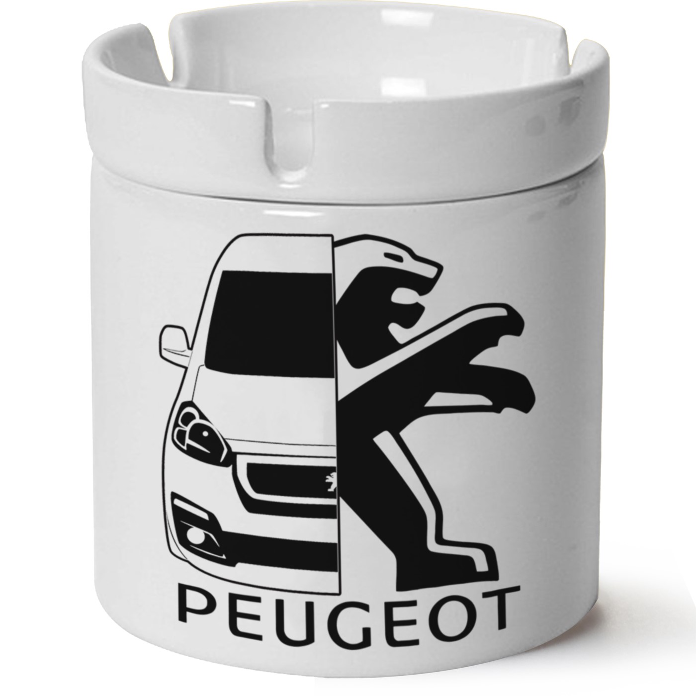 Peugeot Partner Baskılı Porselen At Söndür Küllük