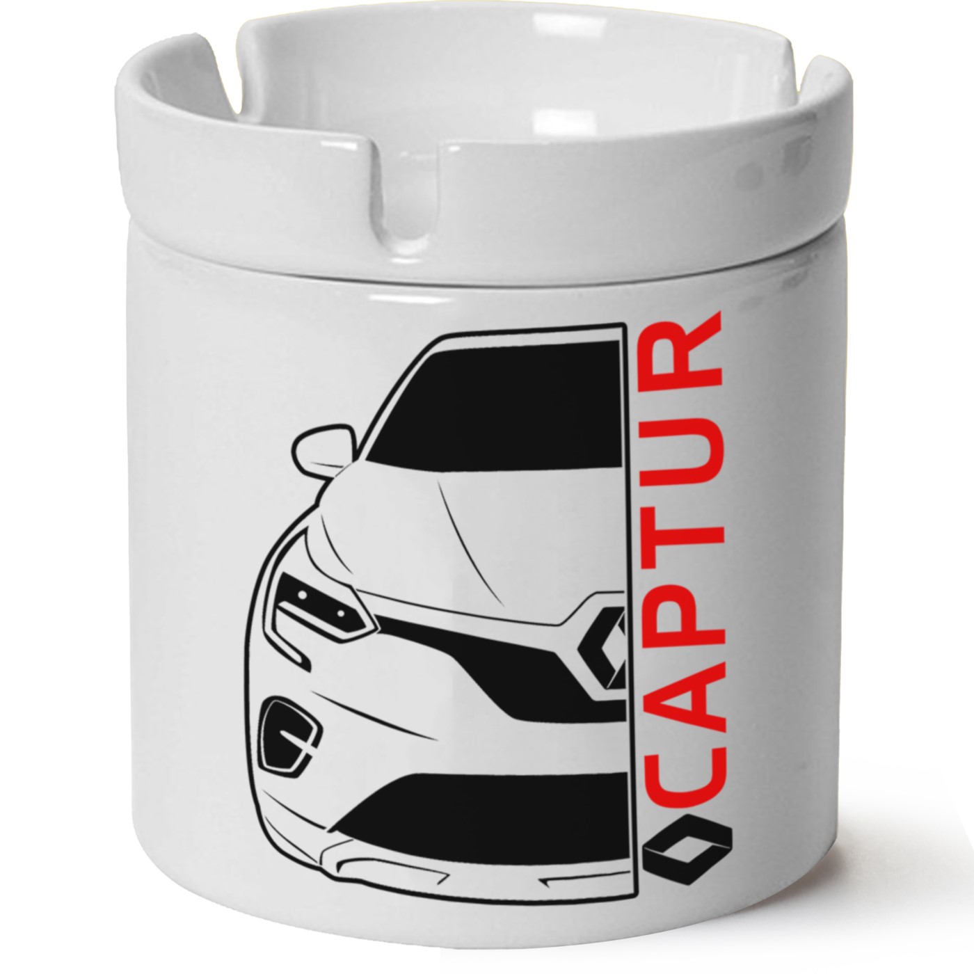 Renault Captur Baskılı Porselen At Söndür Küllük