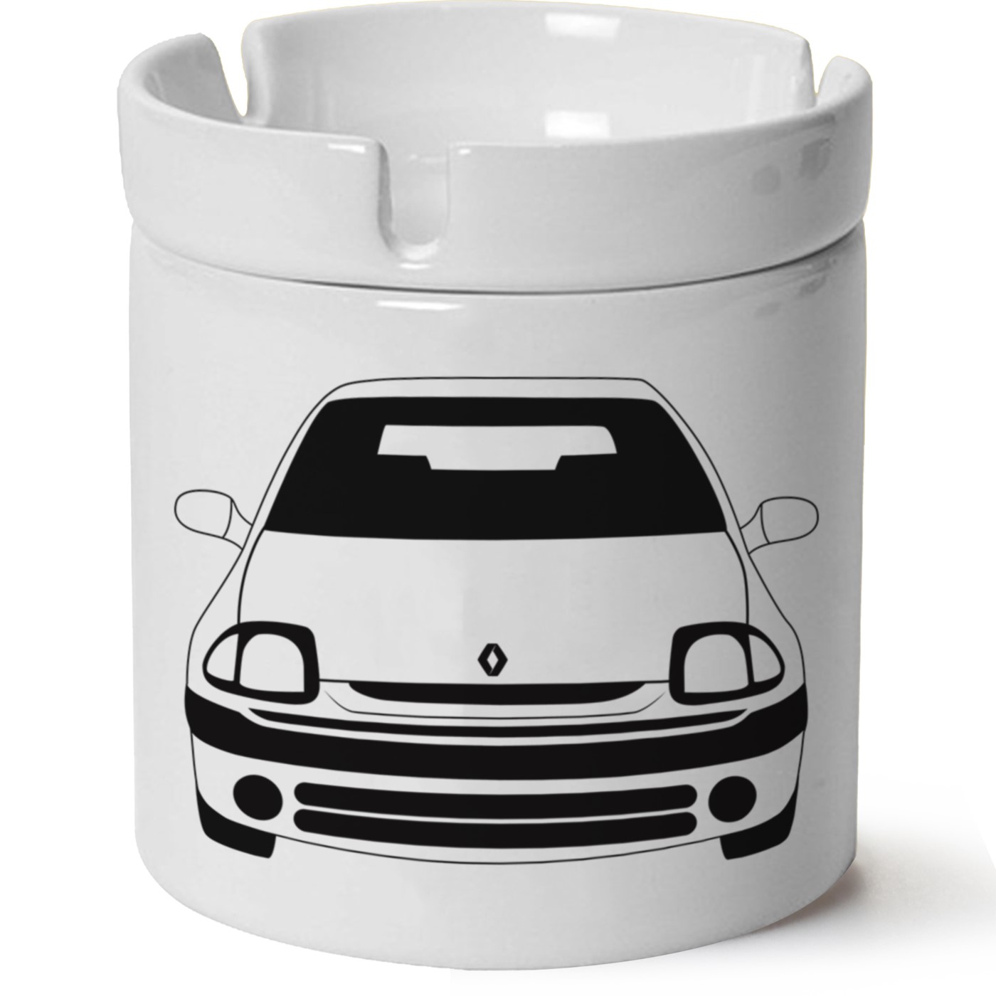 Renault Clio 1 Baskılı Porselen At Söndür Küllük