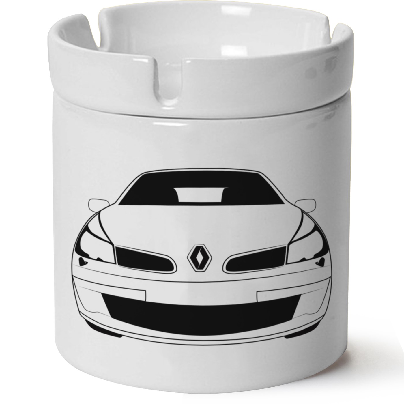 Renault Clio 3 Baskılı Porselen At Söndür Küllük