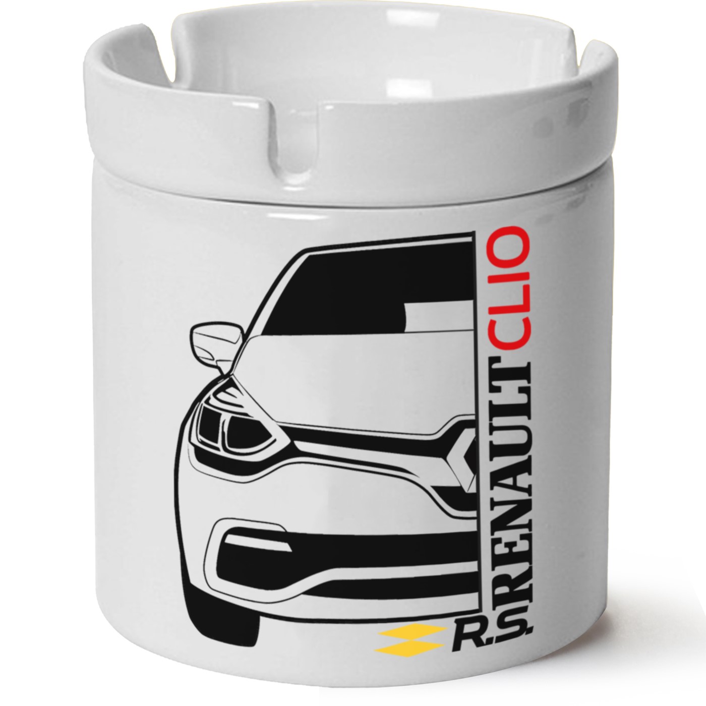 Renault Clio 4 Baskılı Porselen At Söndür Küllük