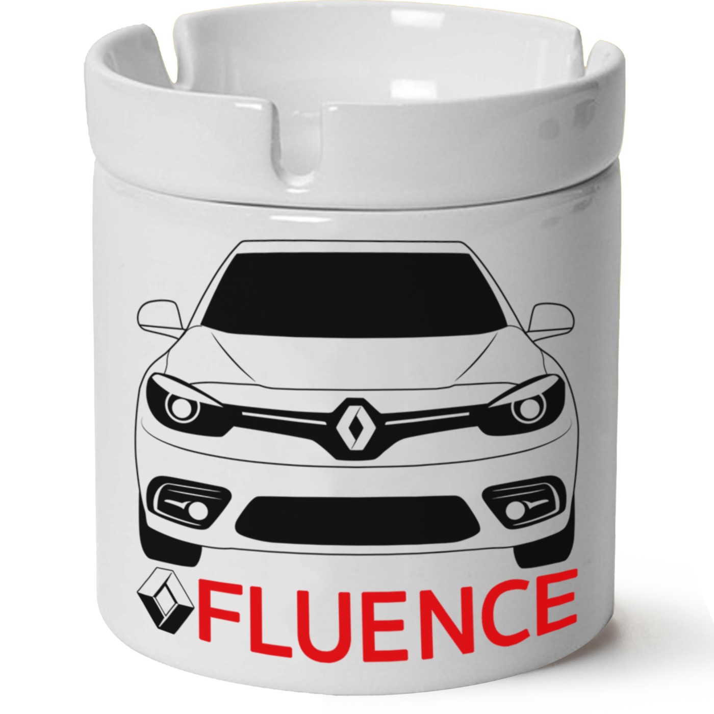 Renault Fluence Baskılı Porselen At Söndür Küllük