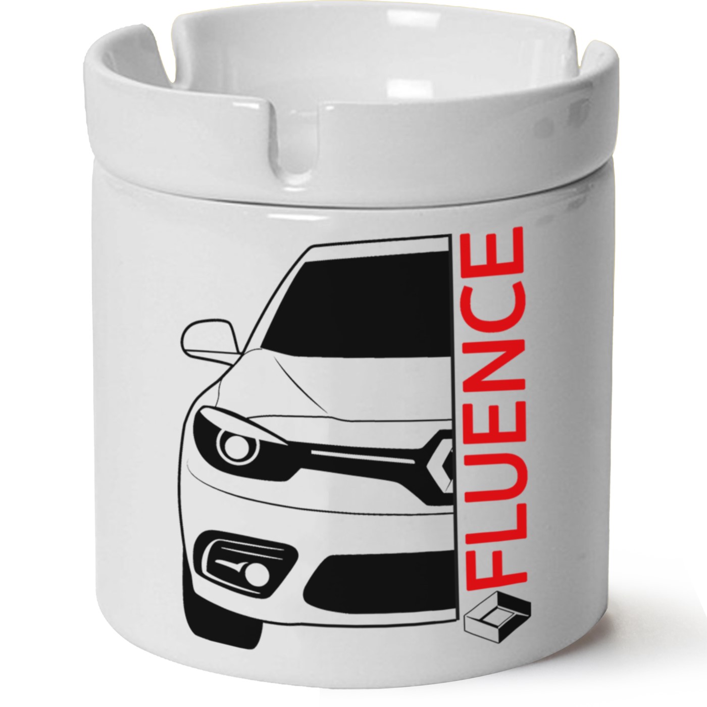 Renault Fluence Baskılı Porselen At Söndür Küllük