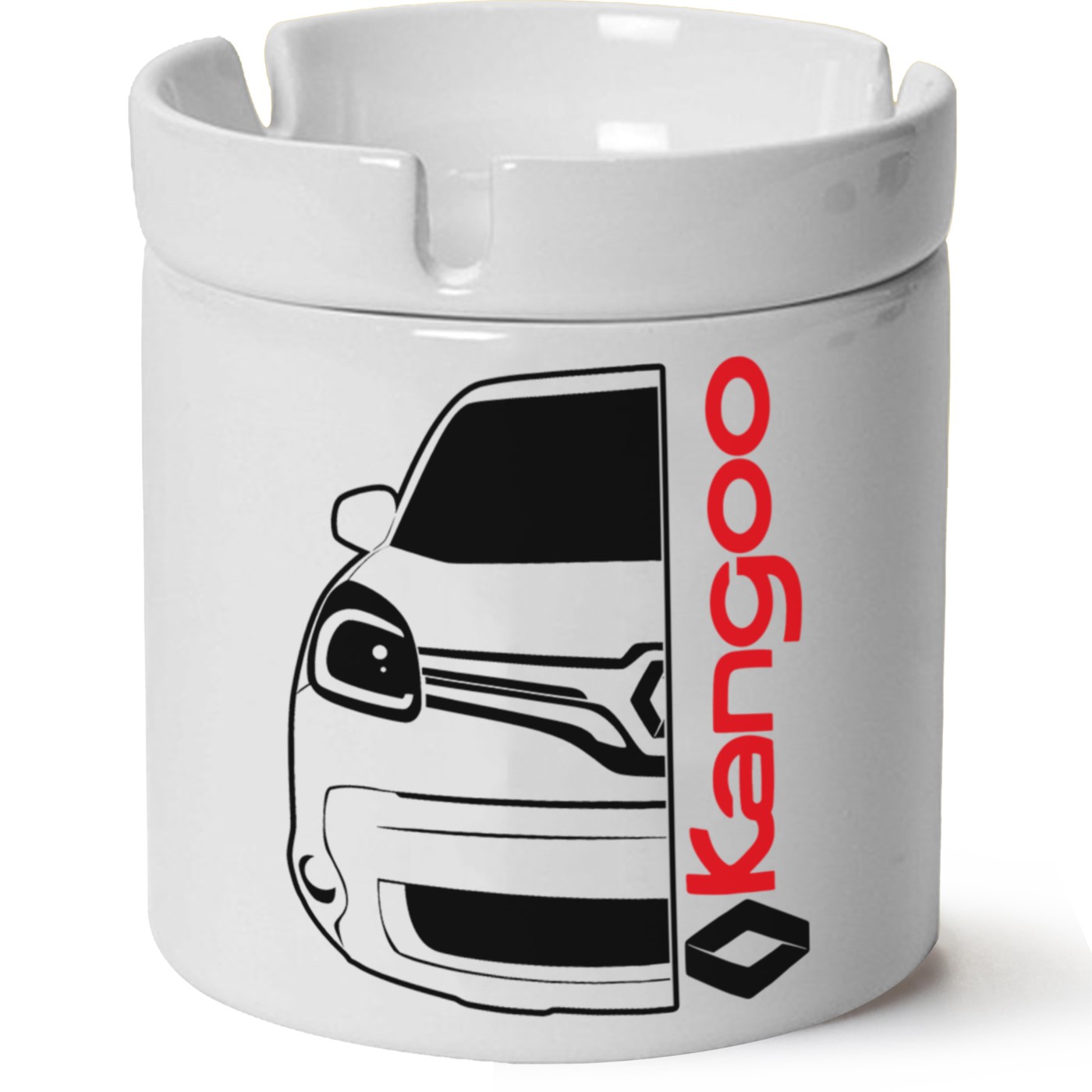 Renault Kangoo Baskılı Porselen At Söndür Küllük