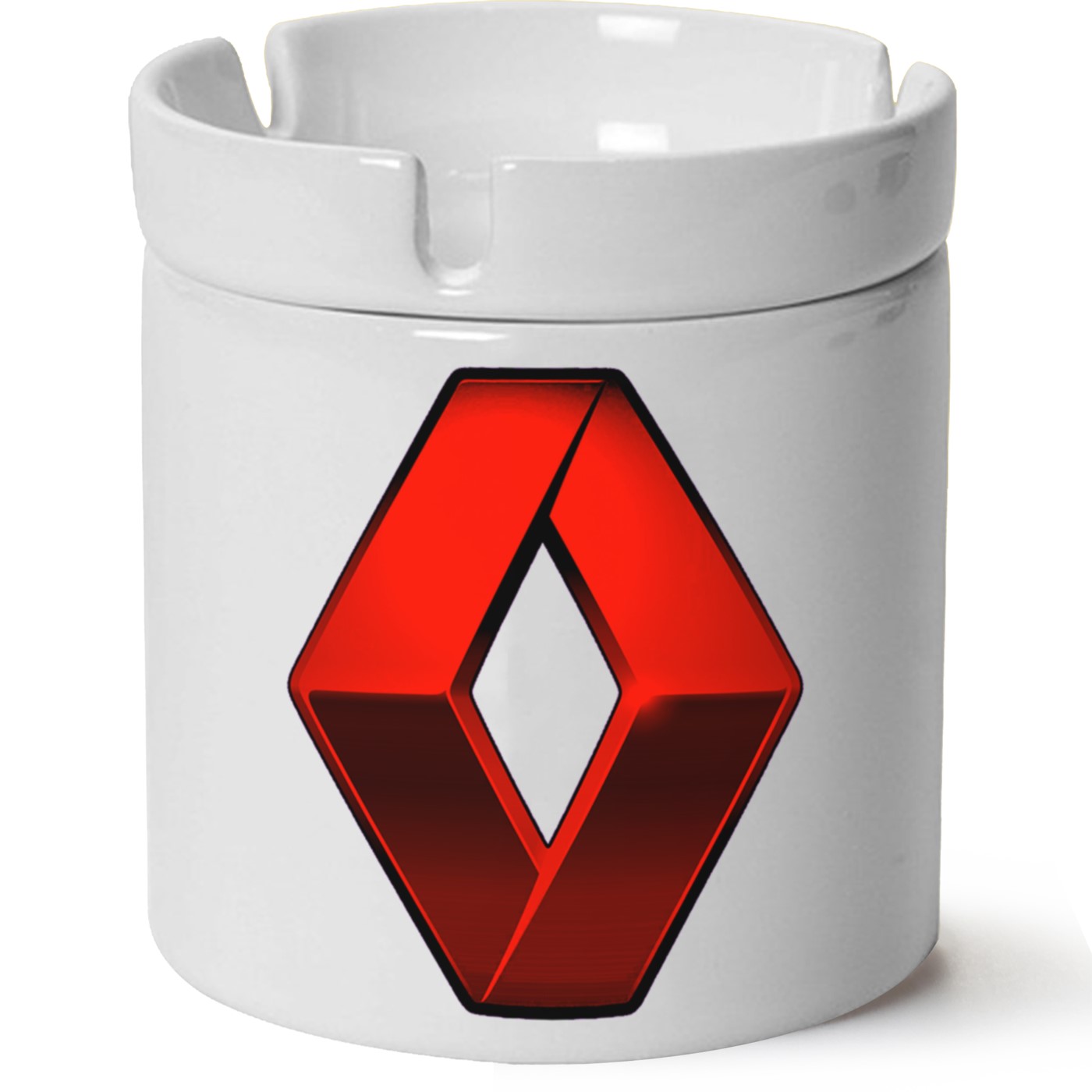 Renault Logo Baskılı Porselen At Söndür Küllük