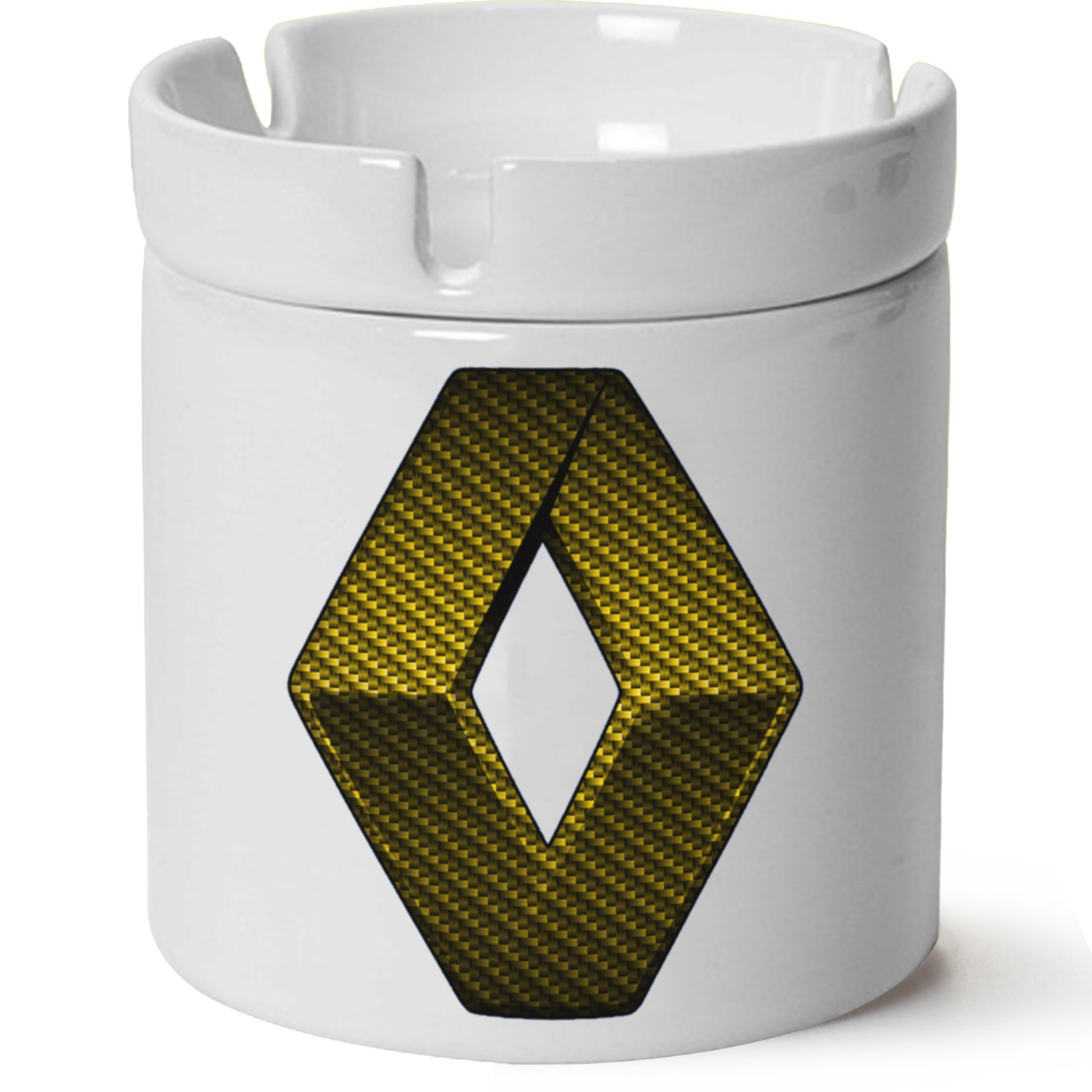 Renault Logo Baskılı Porselen At Söndür Küllük