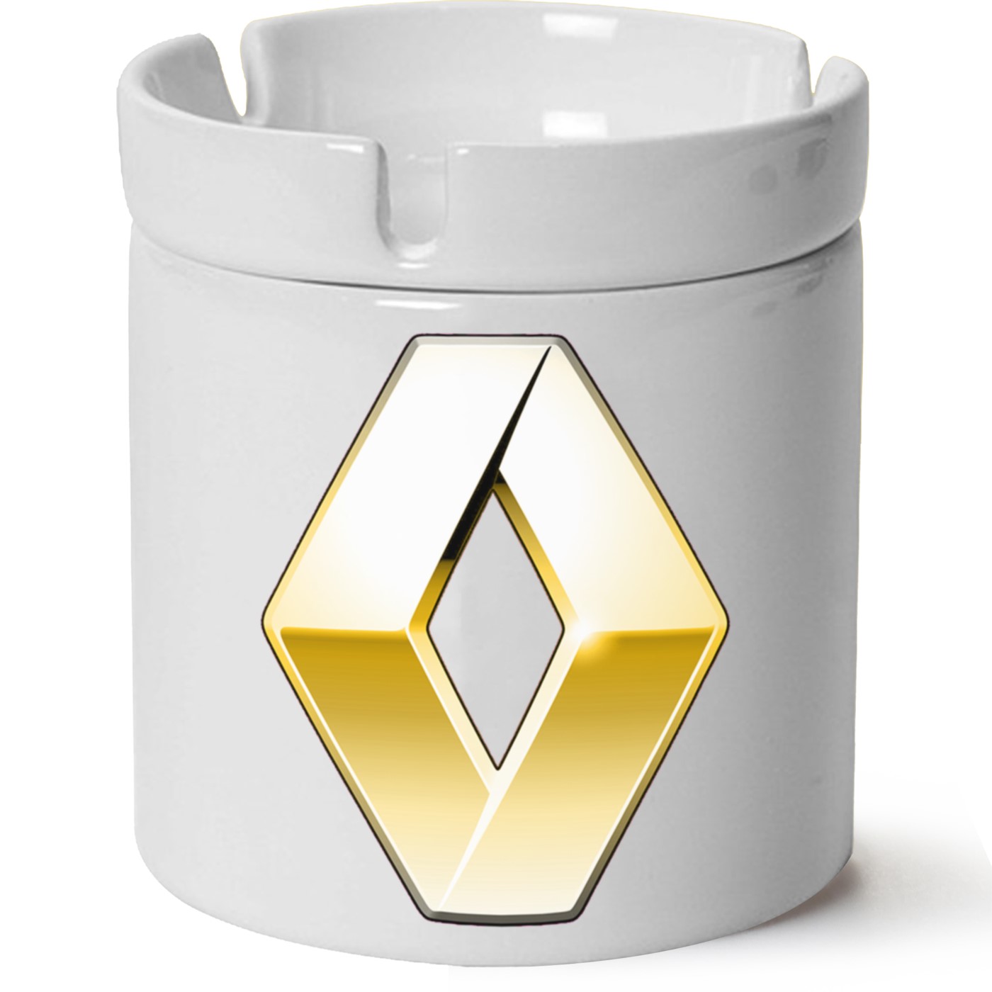 Renault Logo Baskılı Porselen At Söndür Küllük