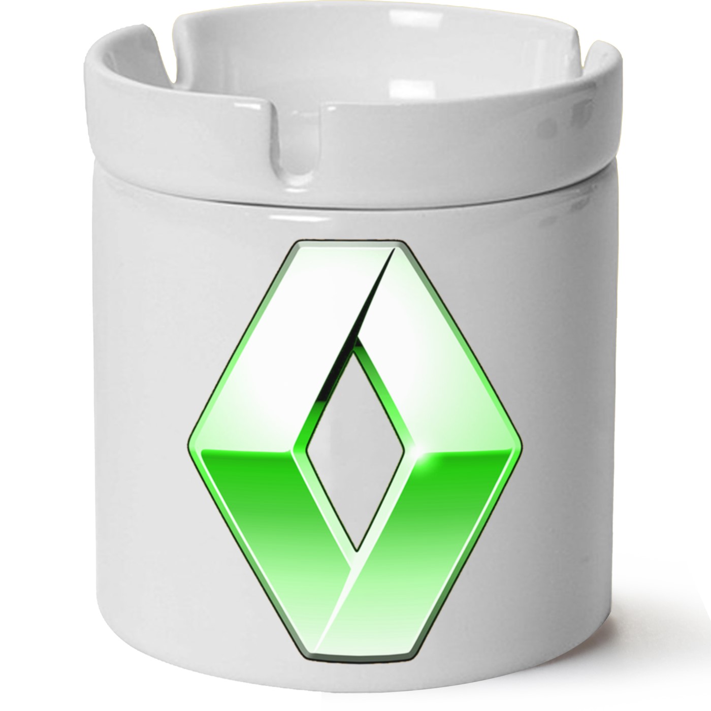 Renault Logo Baskılı Porselen At Söndür Küllük