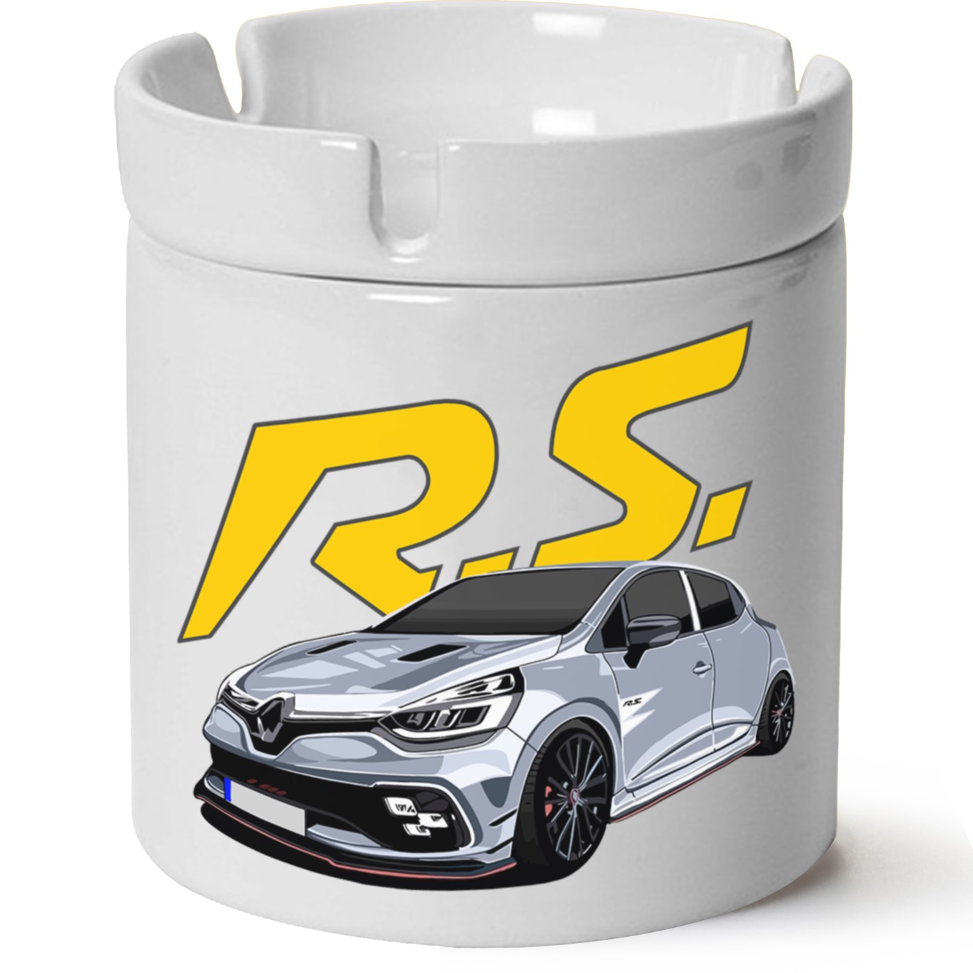 Renault Clio 4 Baskılı Porselen At Söndür Küllük